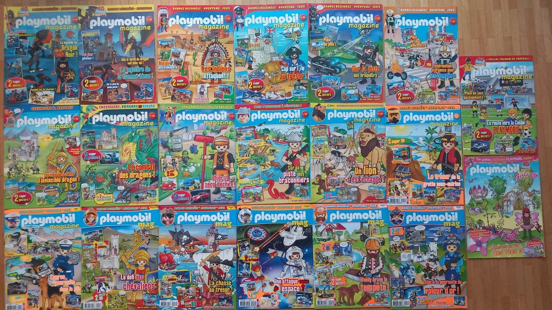Riviste & Magazine: Lot de 38 magazines Playmobil, – Usato da Bernex venduto da casimali 1