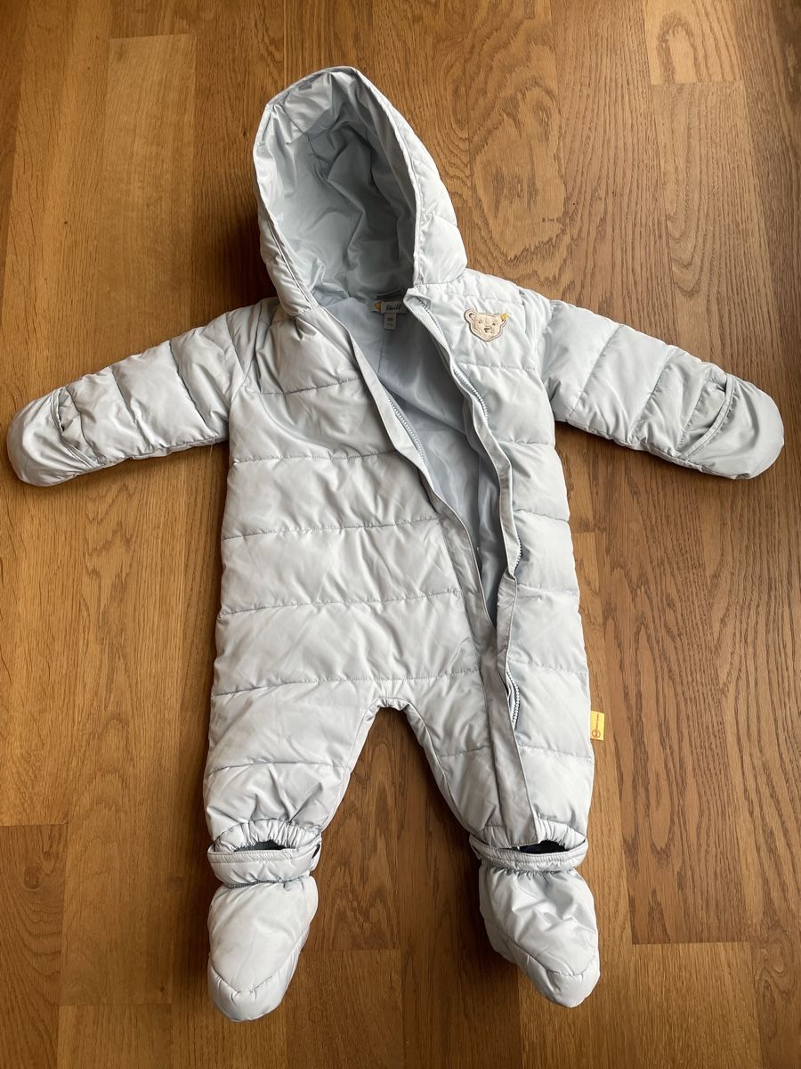 Strampler: Baby Schneeanzug Blau – Gebraucht aus Wettswil von _Hi_There
