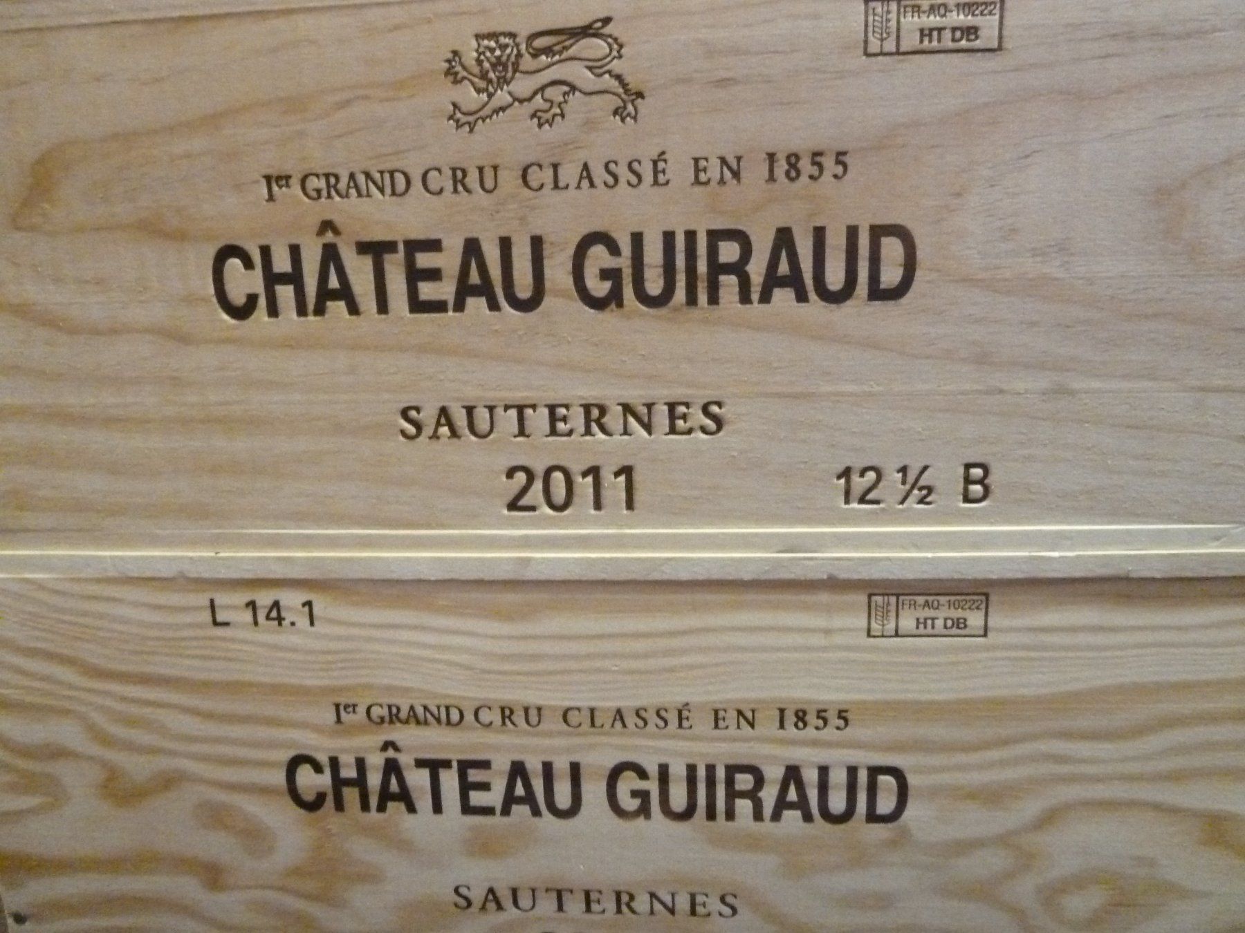 Vino: 3 Fl. Château Guiraud, Sauternes, 2011, 37.5cl. – Nuovo e nell'imballaggio originale da Knonau venduto da Latour54 5