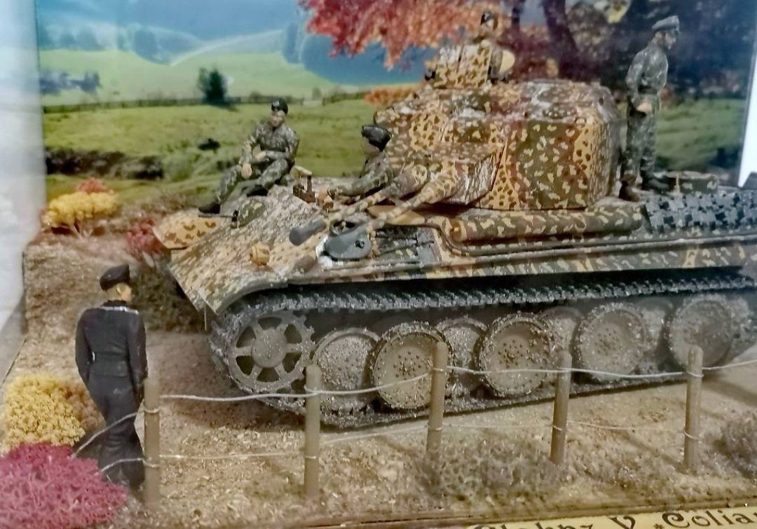 Kit di modellismo & Modellini statici: 1:35 Diorama "Deutscher Flakpanzer"   – Usato da Niederbipp venduto da kevintifu20 4