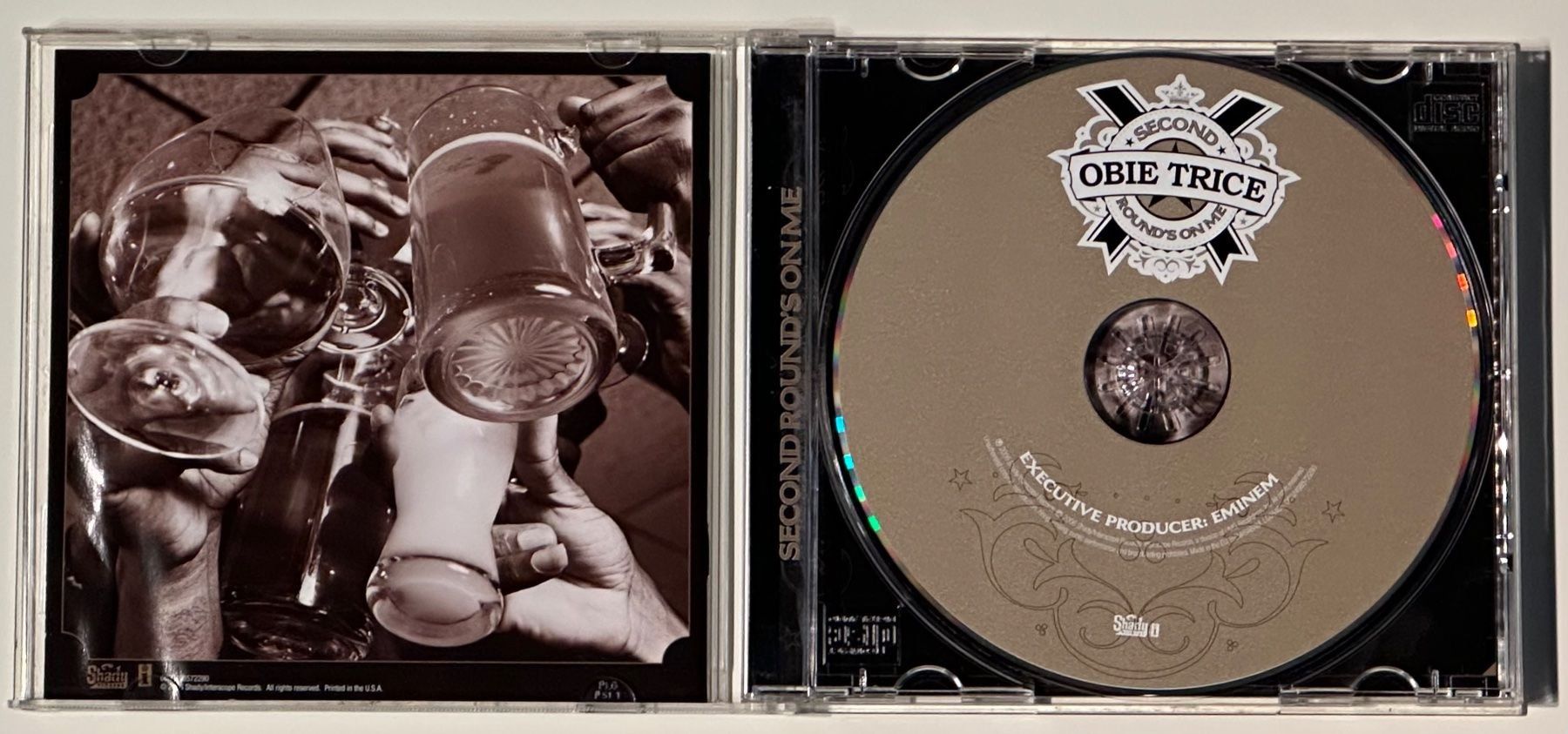 CD: Obie Trice: Second Round's on Me – Usato da Zürich venduto da alocinnovregnes 1