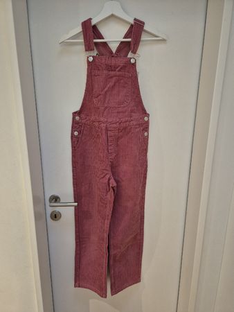 Cord Latzhose pink Grösse 146/152, guter Zustand