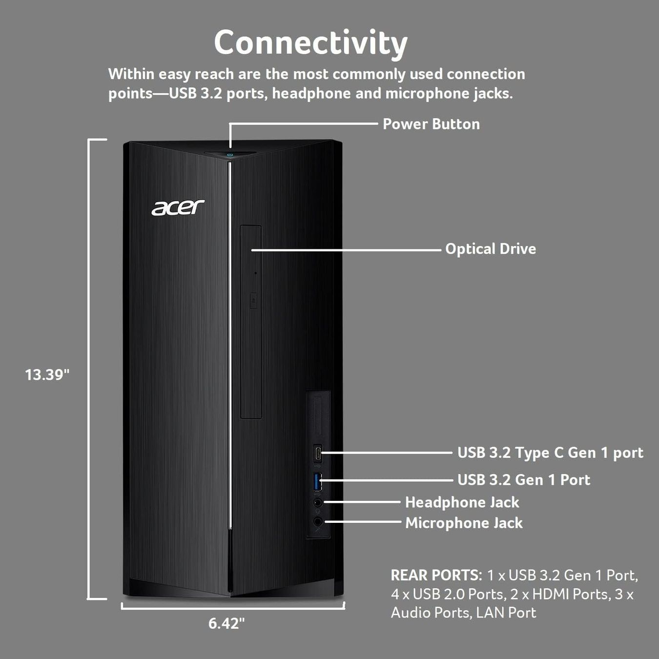Acer PC: Acer Aspire TC-1760 - Windows 11 (Version 25H2) *Demogerät* – Nuovo (secondo la descrizione) da Rüti ZH venduto da Lux05 1