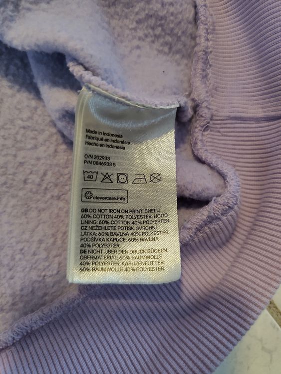H&M Maglioni & Felpe: H&M Batman Hoodie Gr. XXL Lila Comic Top Zustand! – Usato da Mumpf venduto da Roxy_Piercing 3