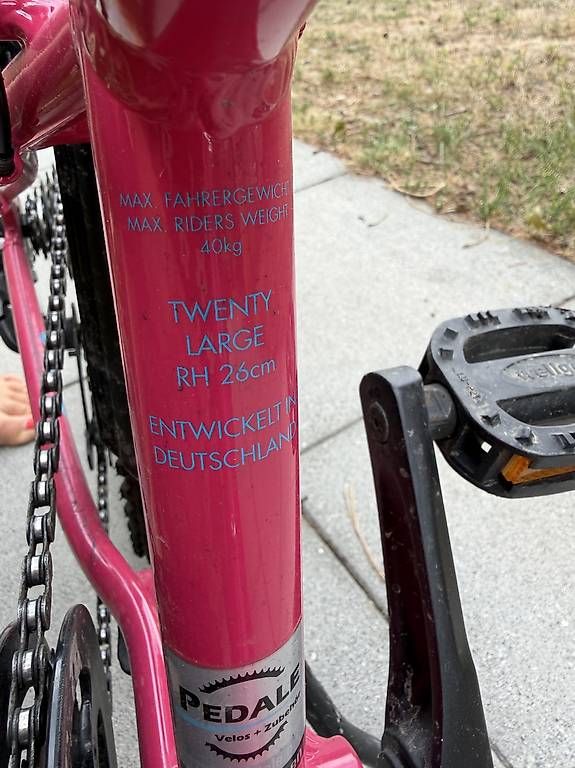 Vélos: Pyro 20 Zoll large Kinderfahrrad – D'occasion à Löhningen par Joliwidi 1
