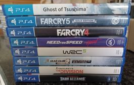 PS4 Game Bundle 8x