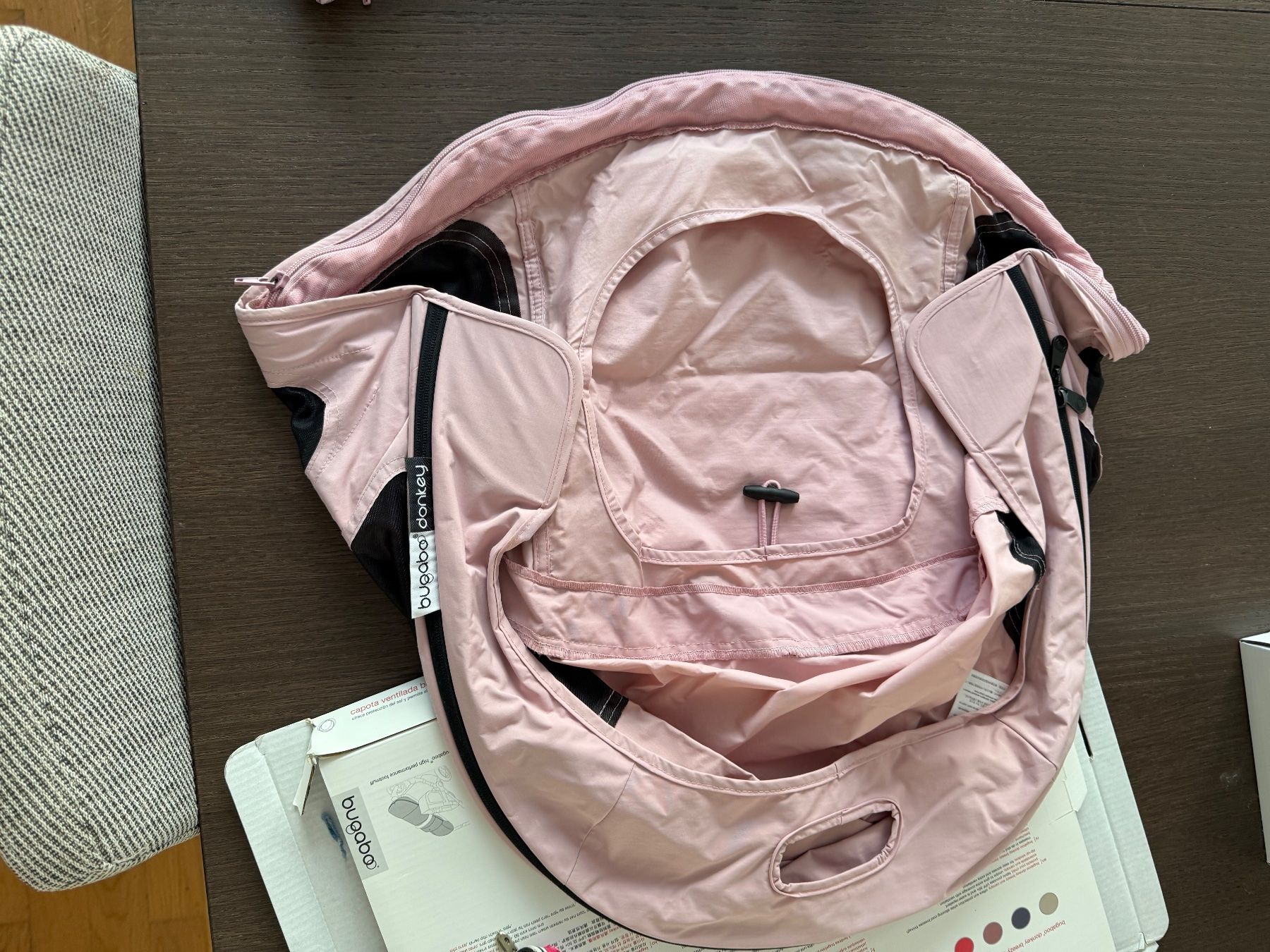 Bugaboo Carrozzine: Bugaboo donkey breezy sun canopy-hell pink – Usato da Zürich venduto da nat_g5s5 2