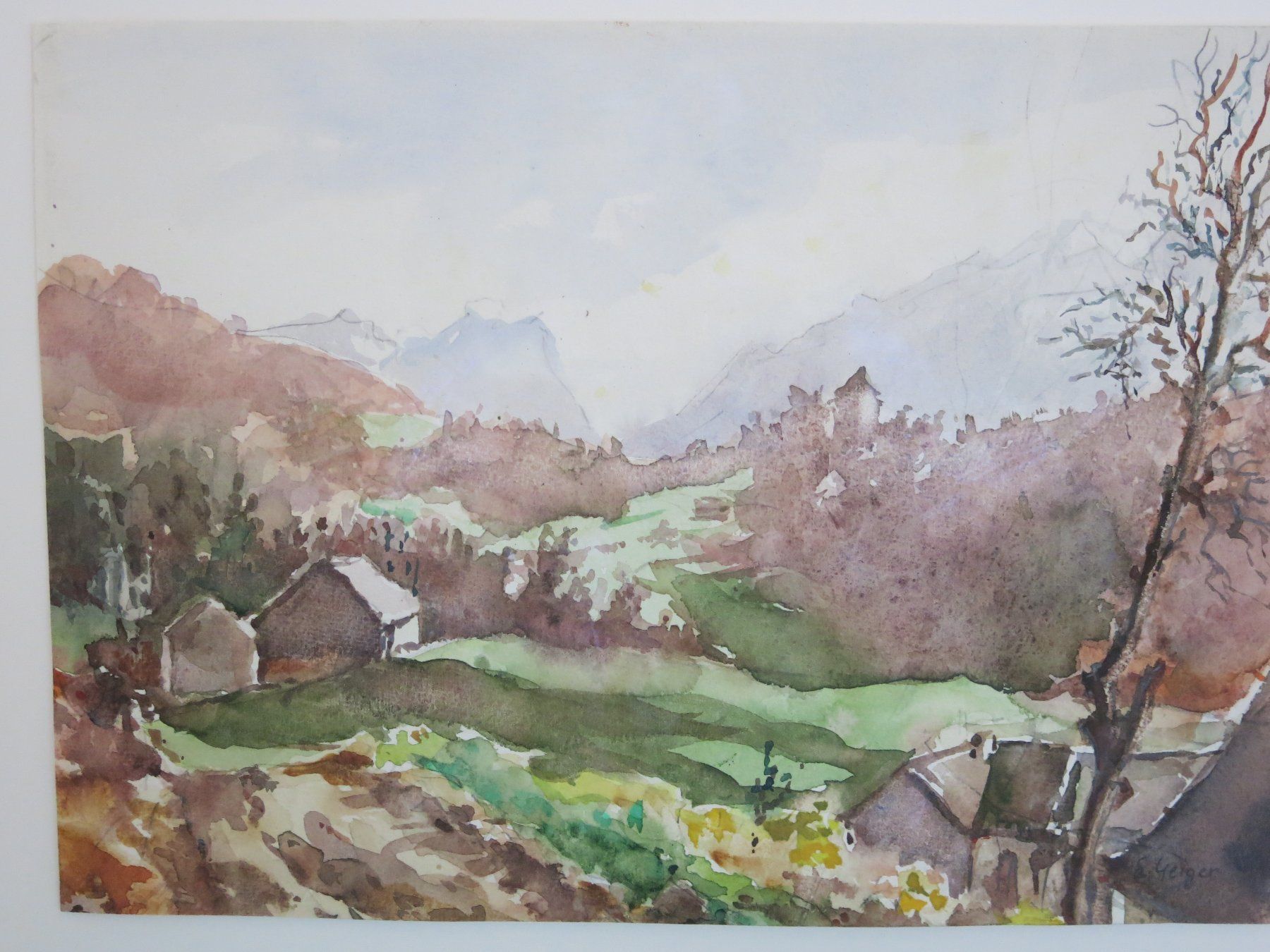 Tableaux: Geiger Ernst Samuel – D'occasion à Twann par Twann 1