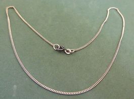 Kette 800 Silber mit Kettenpanzer Muster vor 1985