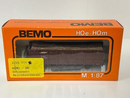 BEMO - BW RhB beladen Schienen-Reinigungswagen 2255 111 1