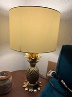 Zara Home Tischlampe Gold  Pineapple/Hollywood Regency
