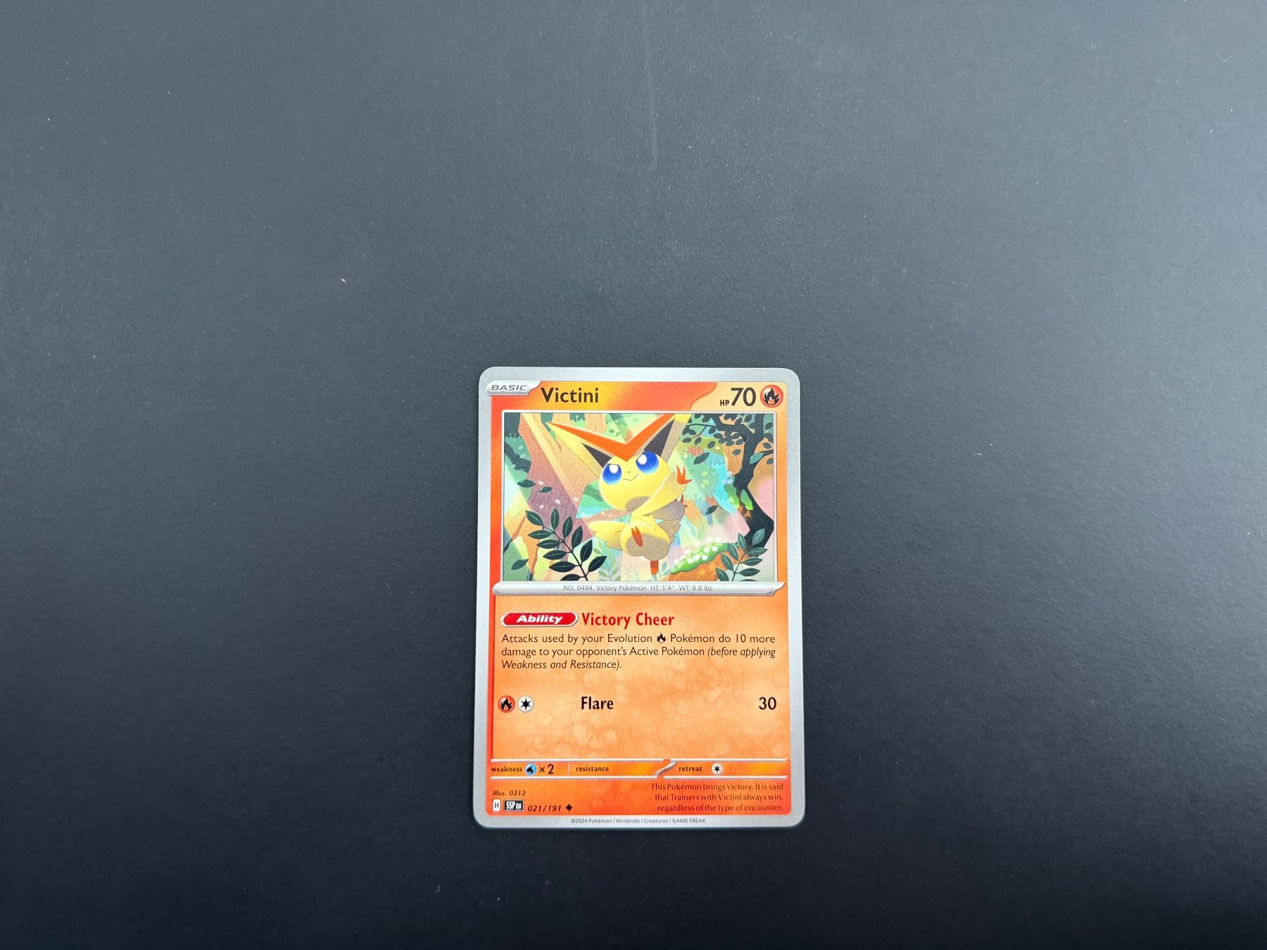 Pokémon Carte collezionabili: Victini 021/191 – Usato da Zürich venduto da mountainwizard00