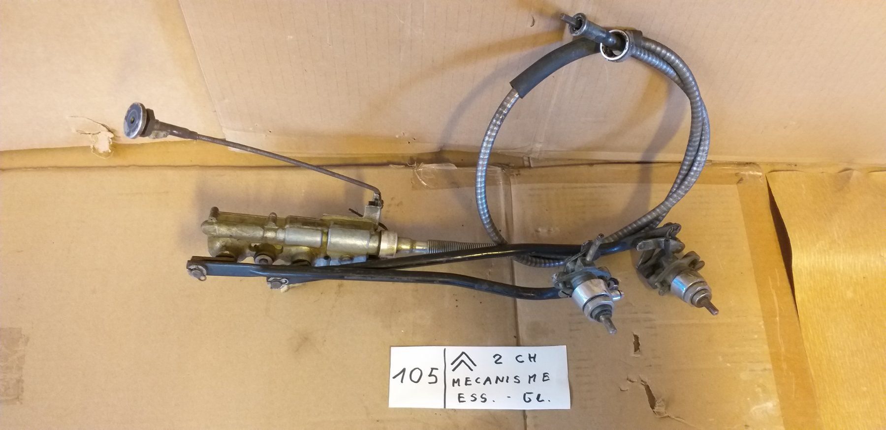 Citroën Alle Autoersatzteile: CITROEN  2 CH.  MECANISME ESSUIE-GLACE PAR CABLE COMPTEUR – Gebraucht aus cortébert von rlv