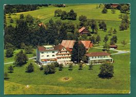Oberägeri, Hotel Gulm, Flugaufnahme,1982, gelaufen