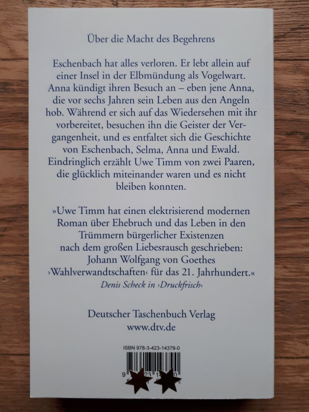 Bücher: Vogelweide von Uwe Timm, Roman – Gebraucht aus Schwellbrunn von Selun3 1