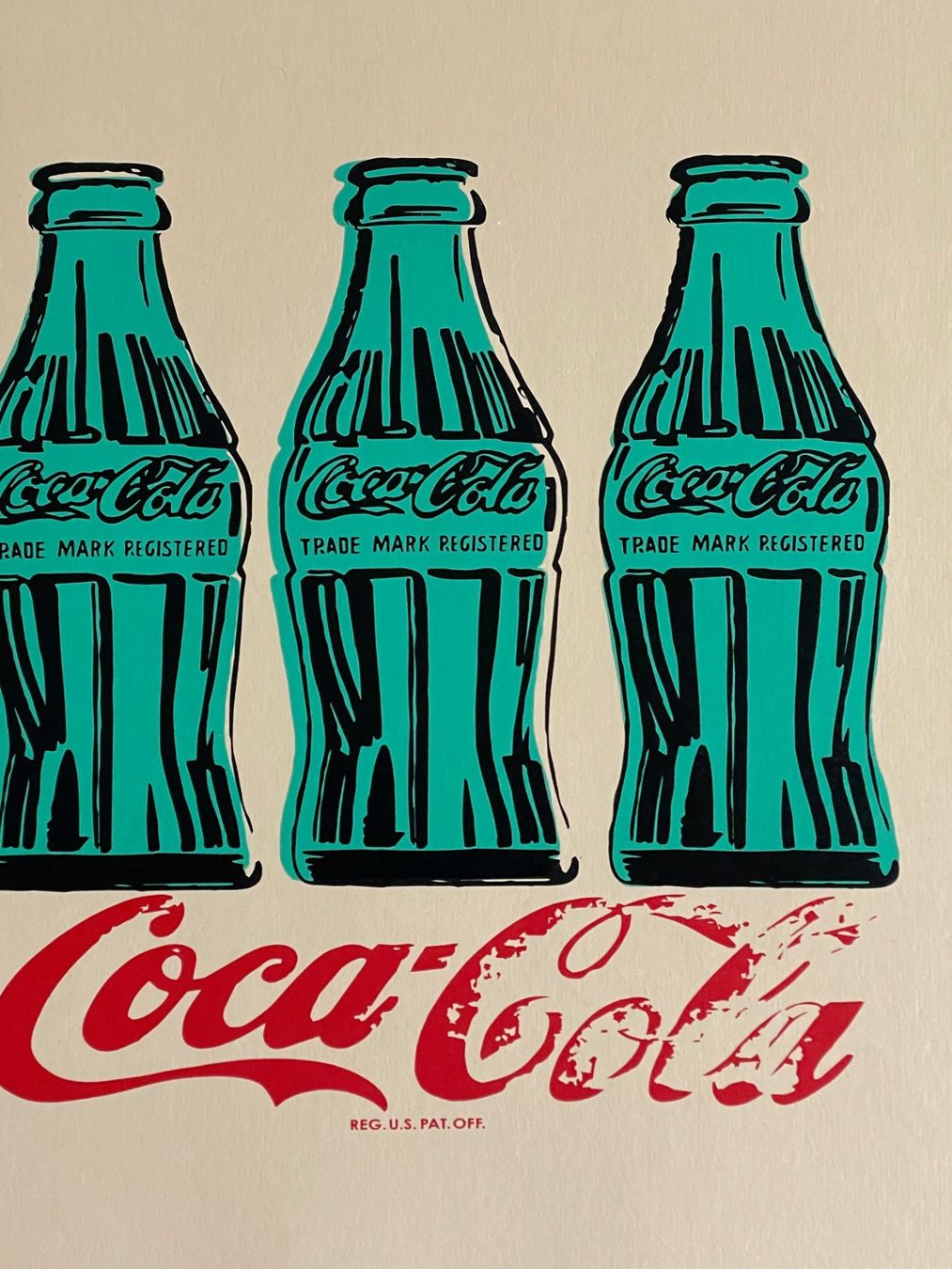 Foto & Immagini: Andy Warhol - Coca Cola 3 Bottles 4/100 - Neu eingetroffen – Nuovo e nell'imballaggio originale da Adligenswil venduto da O_D_E_O_N