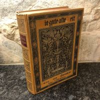 schönes, antiquarisches Buch "Die gute alte Zeit"