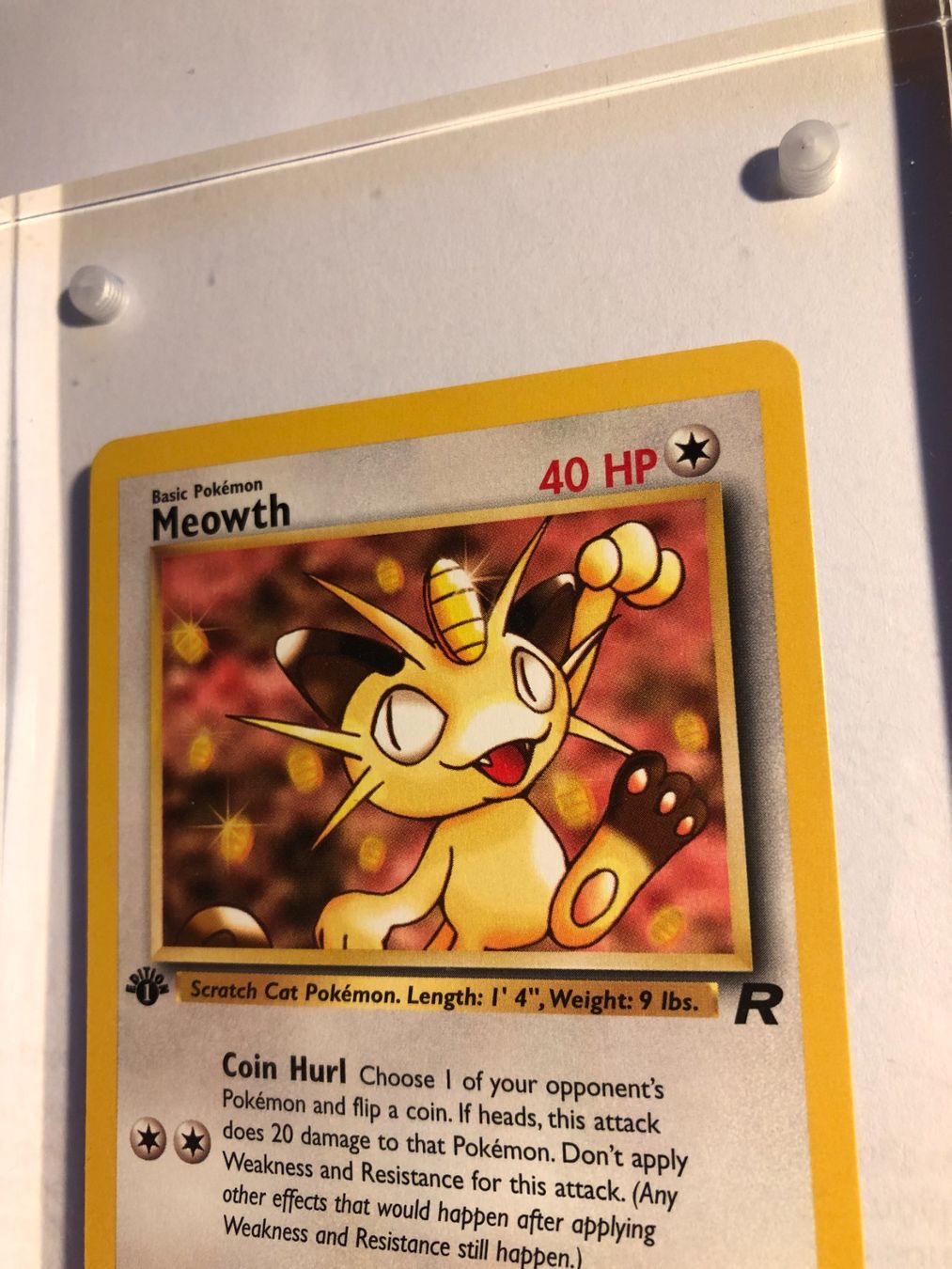 Cartes à collectionner: Meowth 1st Team Rocket - MINT - ab 1.- – D'occasion à Giubiasco par dan_pr8b 3