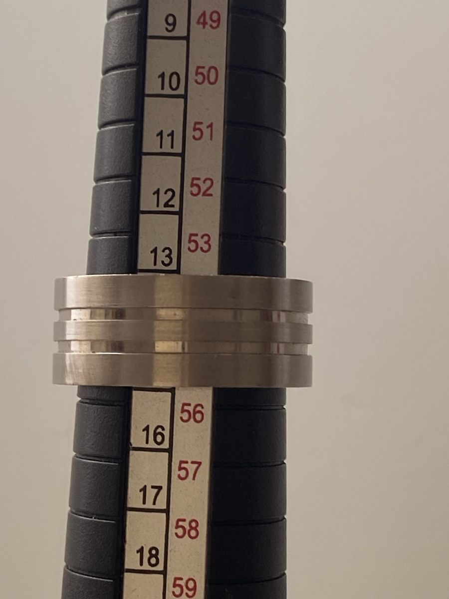 Anelli: XENOX Edelstahl Ring Silberne Band – Nuovo (secondo la descrizione) da Givisiez venduto da dor_xb9k 2
