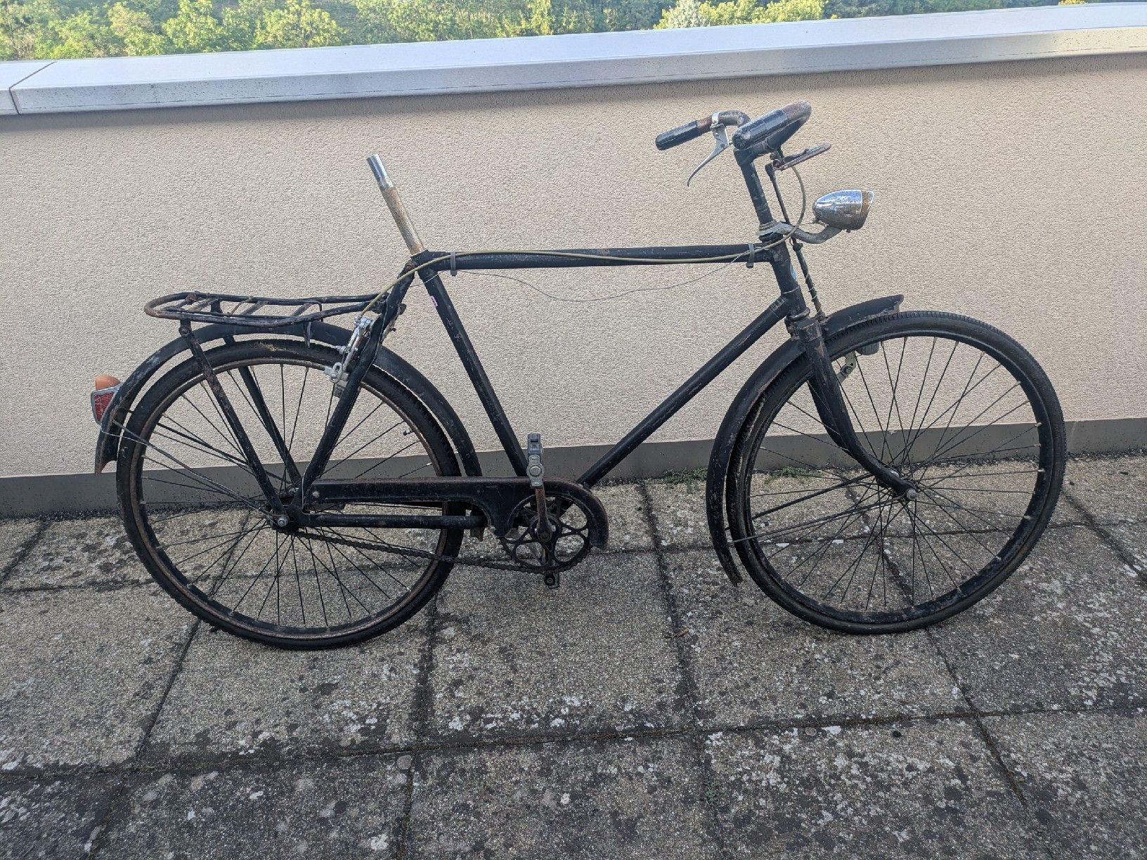 Schweizer Armee Velos: Altes Militärvelo – Defekt aus Fribourg von stefan177