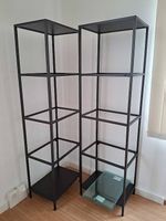 Coppia scaffali IKEA VITTSJÖ neri 