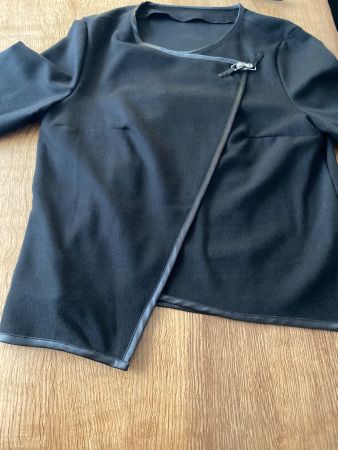 Spezielle schwarze JACKE/BLAZER ‚One Size‘ Unikat/Designer