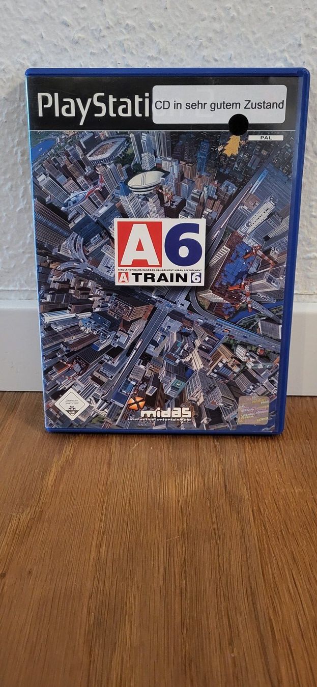 Sony Giochi: PS 2 - A6 A Train 6 – Usato da Münsingen venduto da DigitaleSpielecke