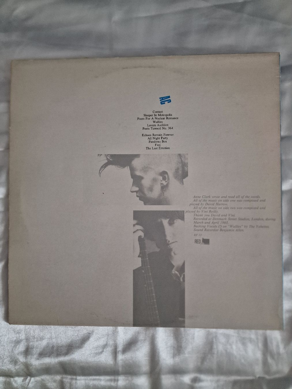 Dischi in vinile: Anne Clarke - Changing Places – Usato da Pfaffnau venduto da gunport 3