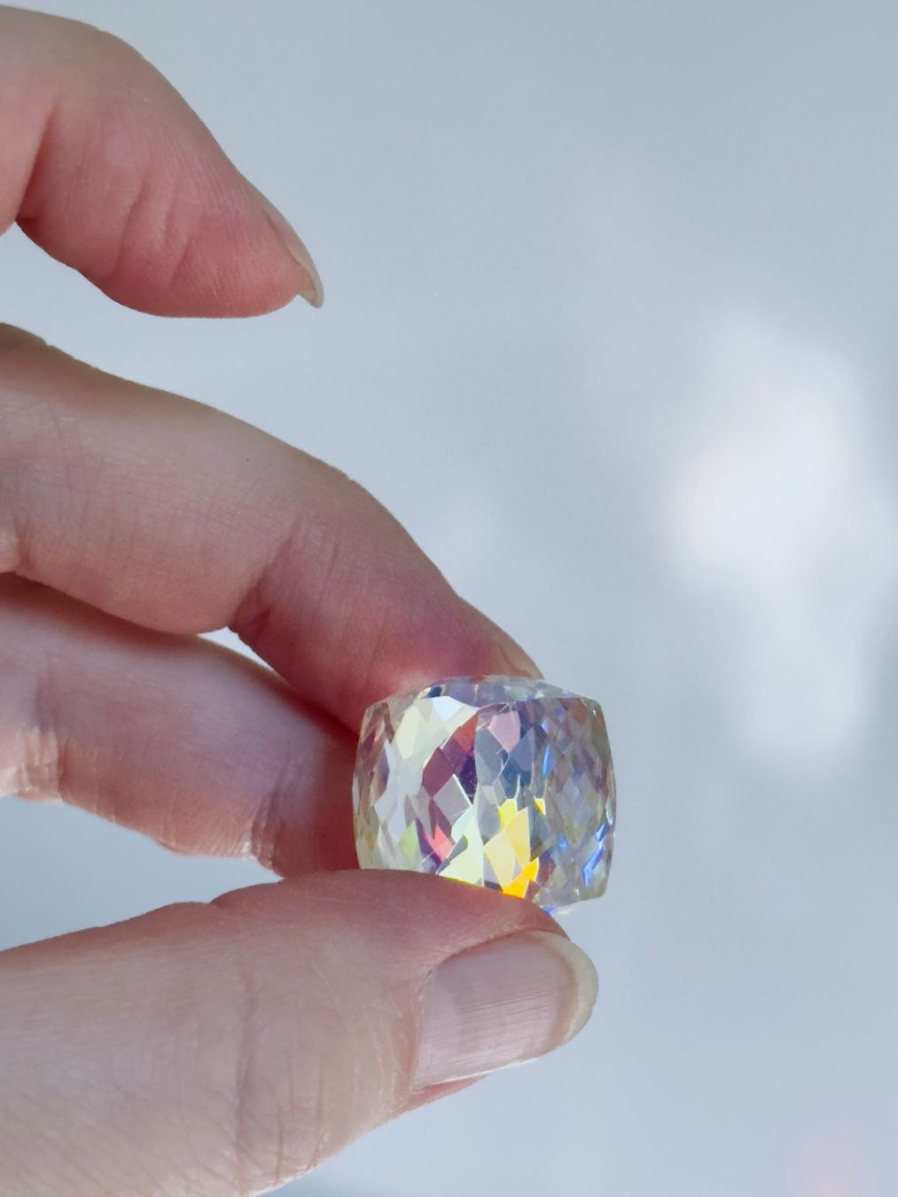 Pietre preziose: 51,7ct Cube Rainbow Color Mystic – Nuovo e nell'imballaggio originale da Genève venduto da AWWA 7