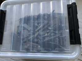 LEGO Konvolut - ca. 3kg unsortiert - inkl. Aufbewahrungsbox