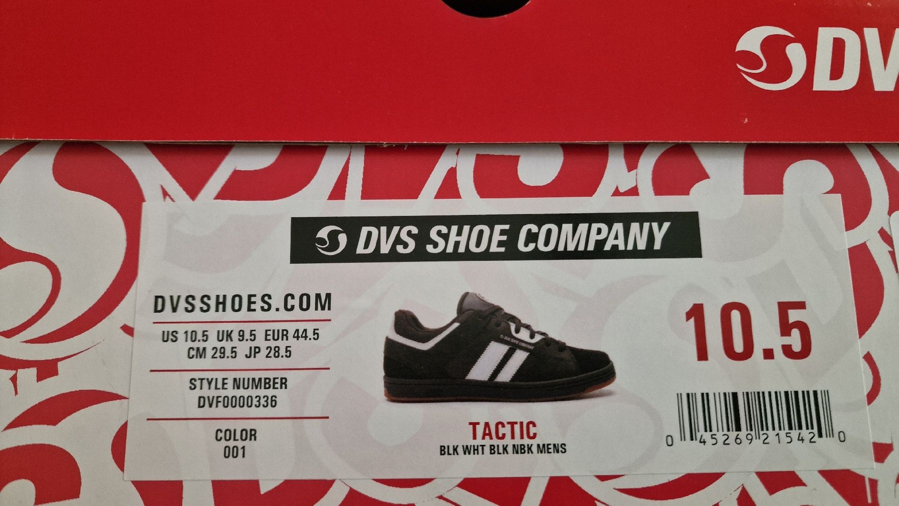 Scarpe da uomo: DVS Herren Skate Sneaker, Grösse 44.5, 29.5cm neu – Nuovo (secondo la descrizione) da Urtenen-Schönbühl venduto da Saints67 7