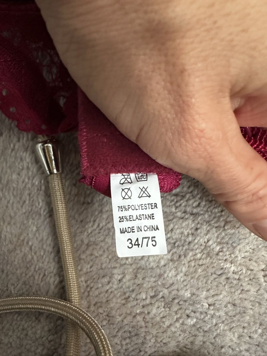 Altra biancheria intima: BH - size S, Büstenhalter: Get Fit Cherries Bra Size 34/75 – Nuovo e nell'imballaggio originale da Thalwil venduto da klaudiamusiol 5