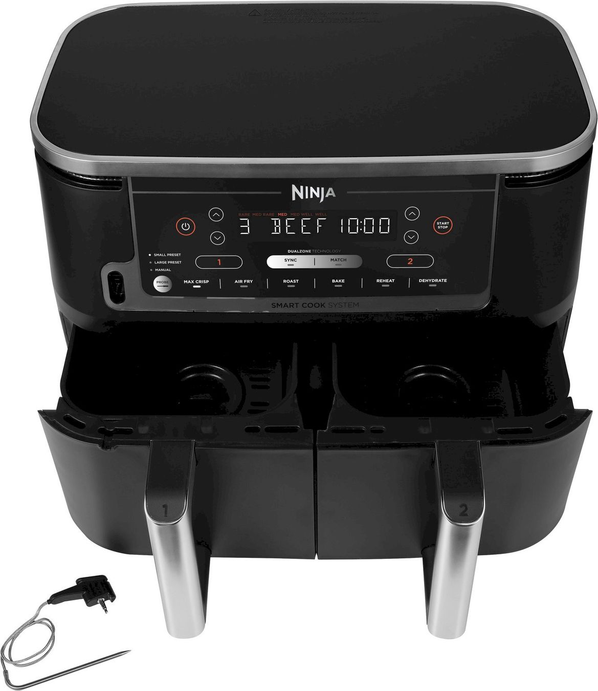 Elettrodomestici da cucina: Ninja Foodi MAX AF451EU Heißluftfritteus – Nuovo e nell'imballaggio originale da Bottighofen venduto da zaap 1