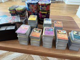 Pokémon Bulk Sammelkarten inkl. EX Karten ab 1Fr.