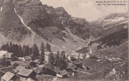 AK Bosco Gurin Mit Tal e Sonnenberg, 1926 RARA.