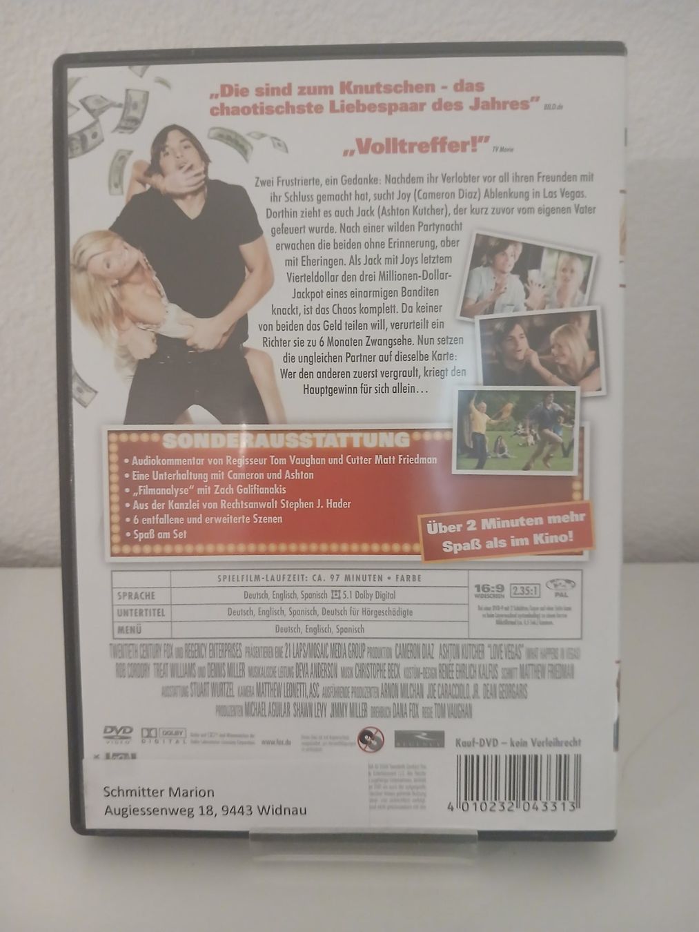 Tutti i DVDs: Love Vegas – Usato da St. Margrethen SG venduto da SamusAran 1