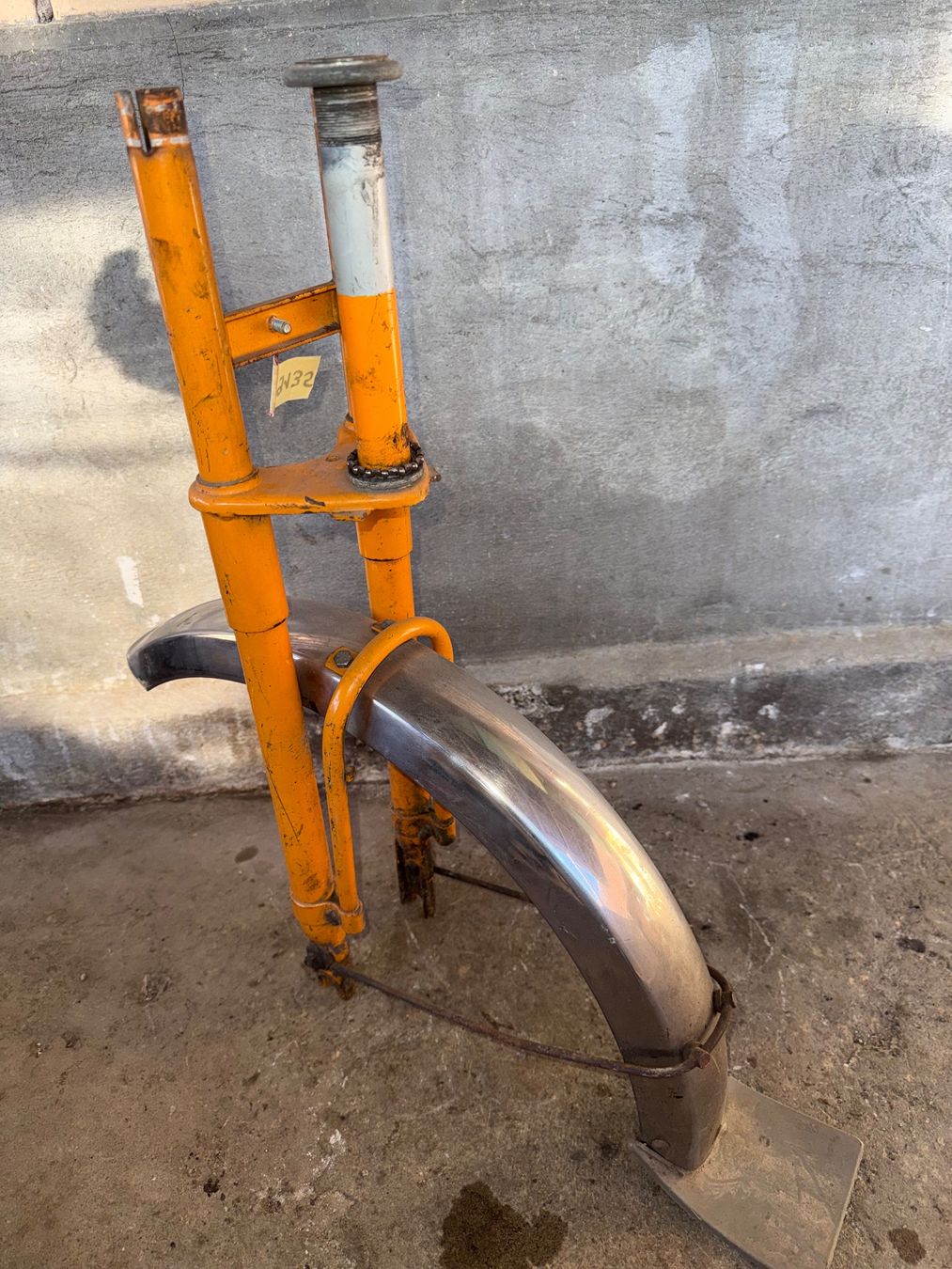 Puch Parti ricambio per ciclomotori: Mofa Gabel mit Schutzblech – Difettoso da Fahrni b. Thun venduto da berger_tuning34 3