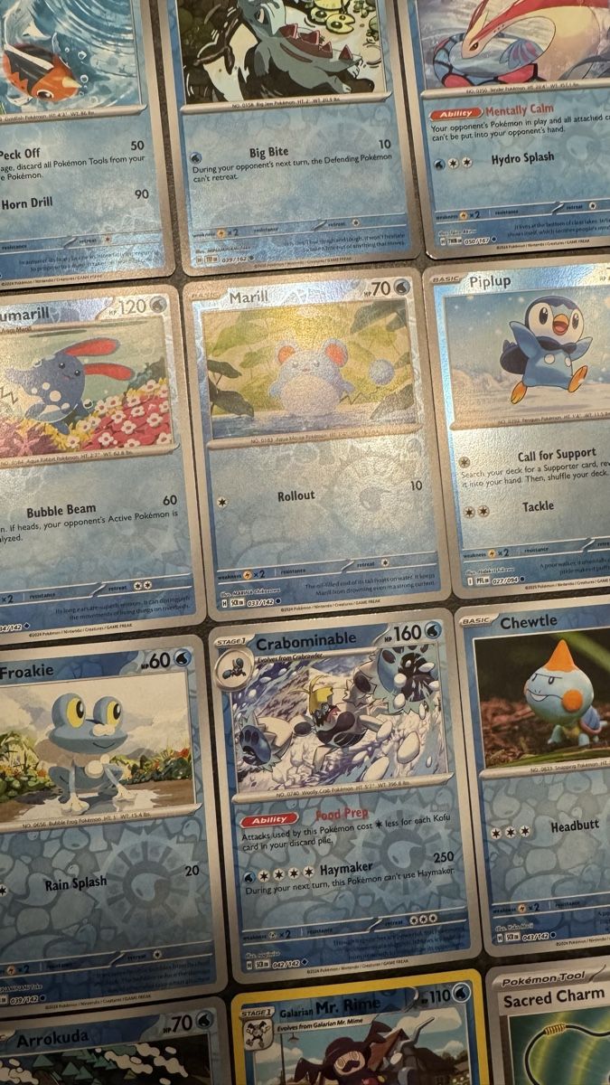 Pokémon Sammelbilder & Trading cards: Pokemon Karten Set Wasser - Alle Holo – Neu (gemäss Beschreibung) aus Dietlikon von abd_7qwy 6