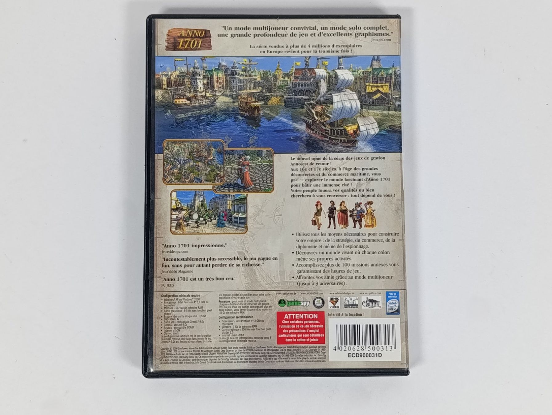 Giochi: ANNO 1701 PC – Usato da Thielle venduto da Plusvalue_Neuchatel 1