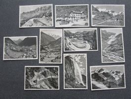 10er Karten-Set 6x9cm Steingletscher/Sustenpass