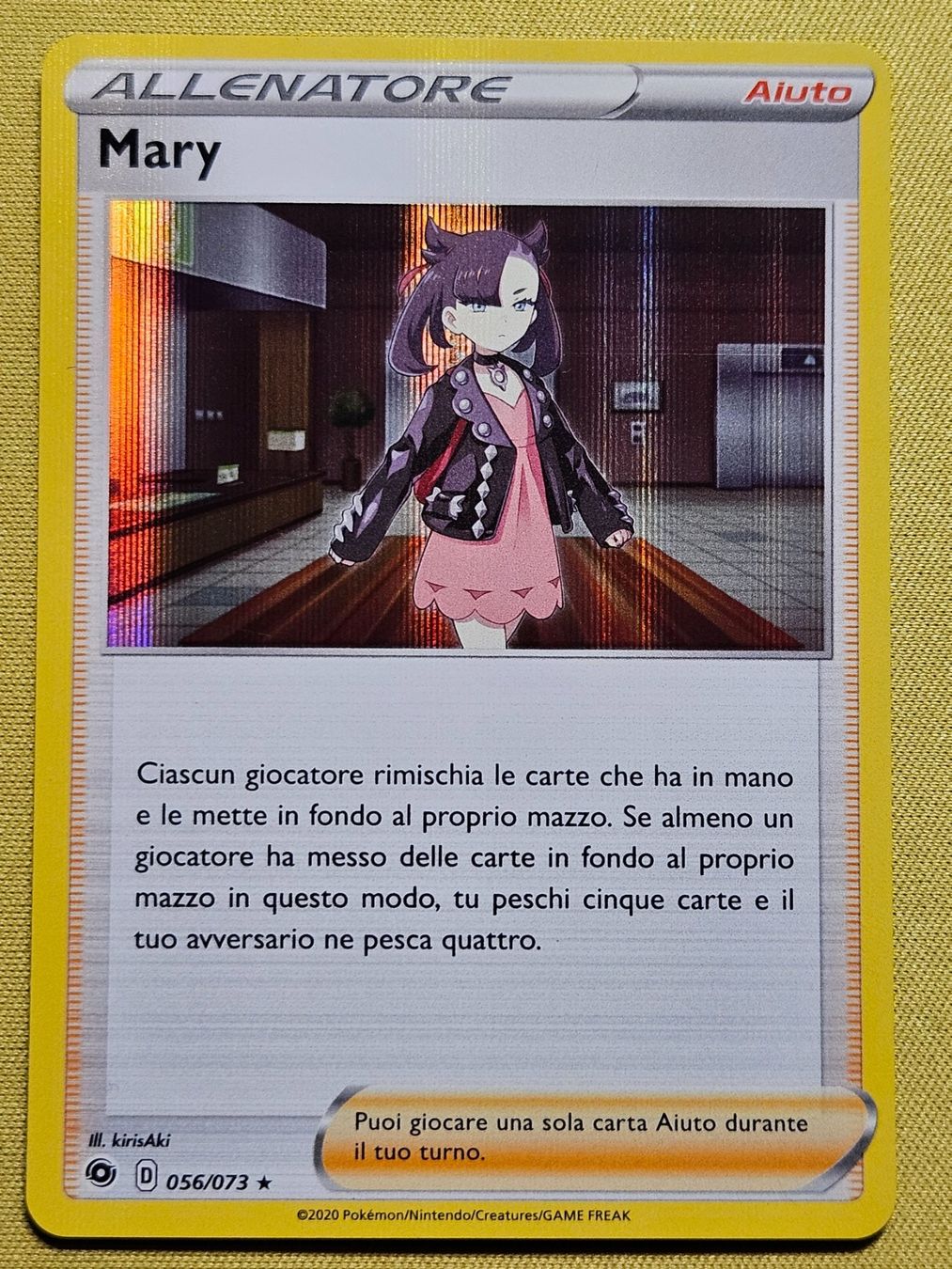 Pokémon Carte collezionabili: Champion's Path - Mary 056/073 IT – Usato da Bellinzona venduto da Pokemarco