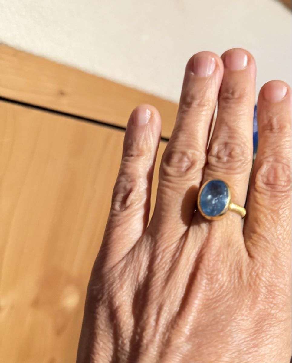 Anelli: Aquamarin Ring – Nuovo (secondo la descrizione) da Donat venduto da troja007 2