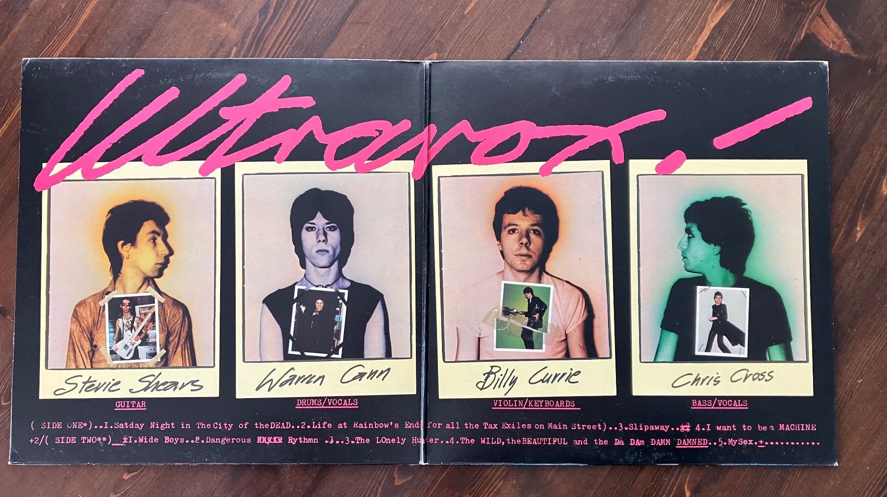 Dischi in vinile: ULTRAVOX! - ULTRAVOX! – Usato da steffisburg venduto da Dstauffer 2