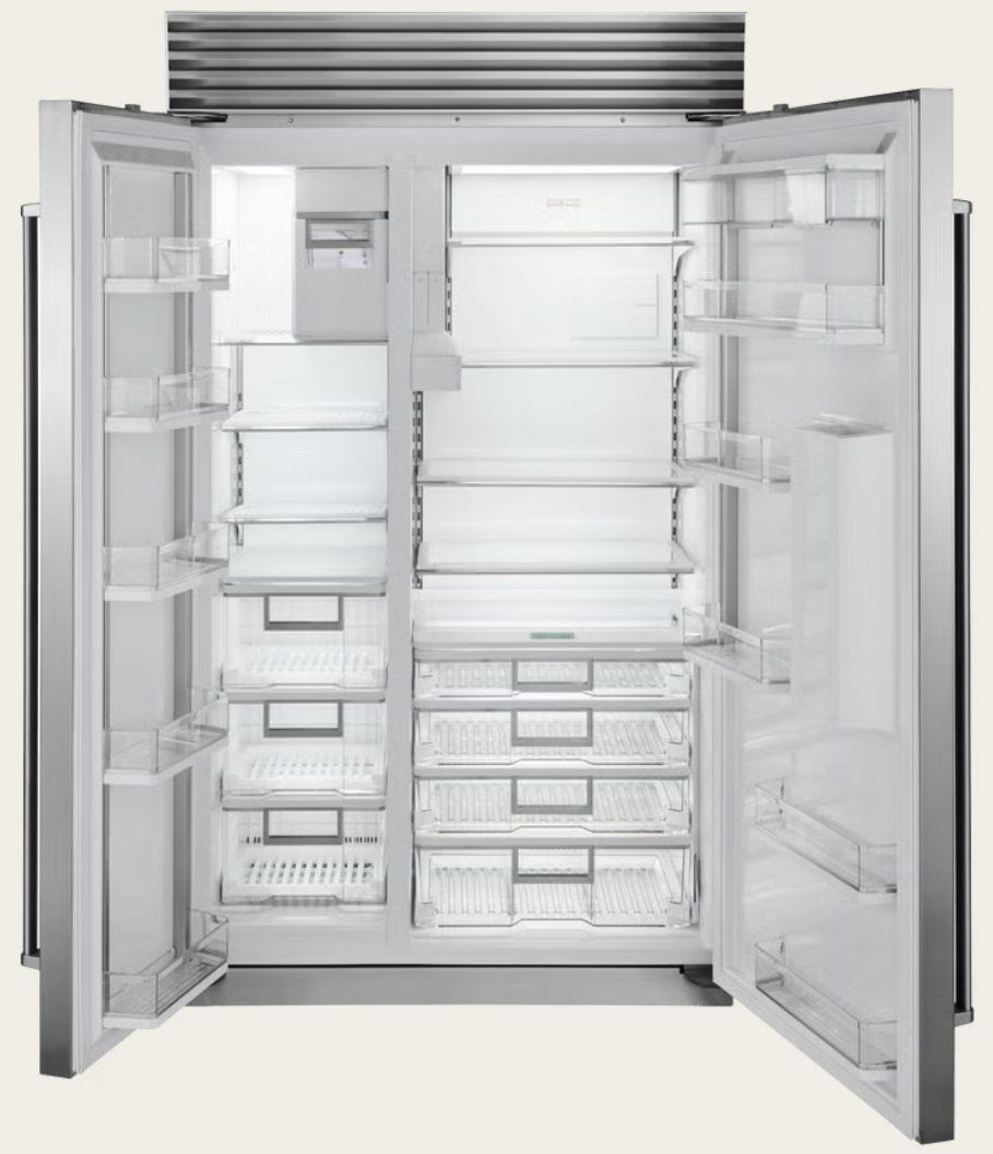 Frigoriferi: Sub-Zero Classic 122 cm Side-by-Side Kühlschrank, Edelstahl – Usato da Niederwil AG venduto da timboch01 2