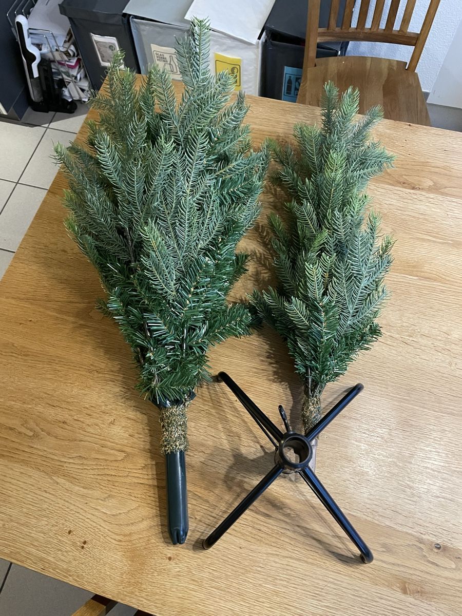 Tutte le decorazioni: Christbaum 120 cm Höhe – Usato da Zürich venduto da piervier4 6