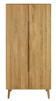 Kleiderschrank Lund Braun Eiche massiv (Livique)