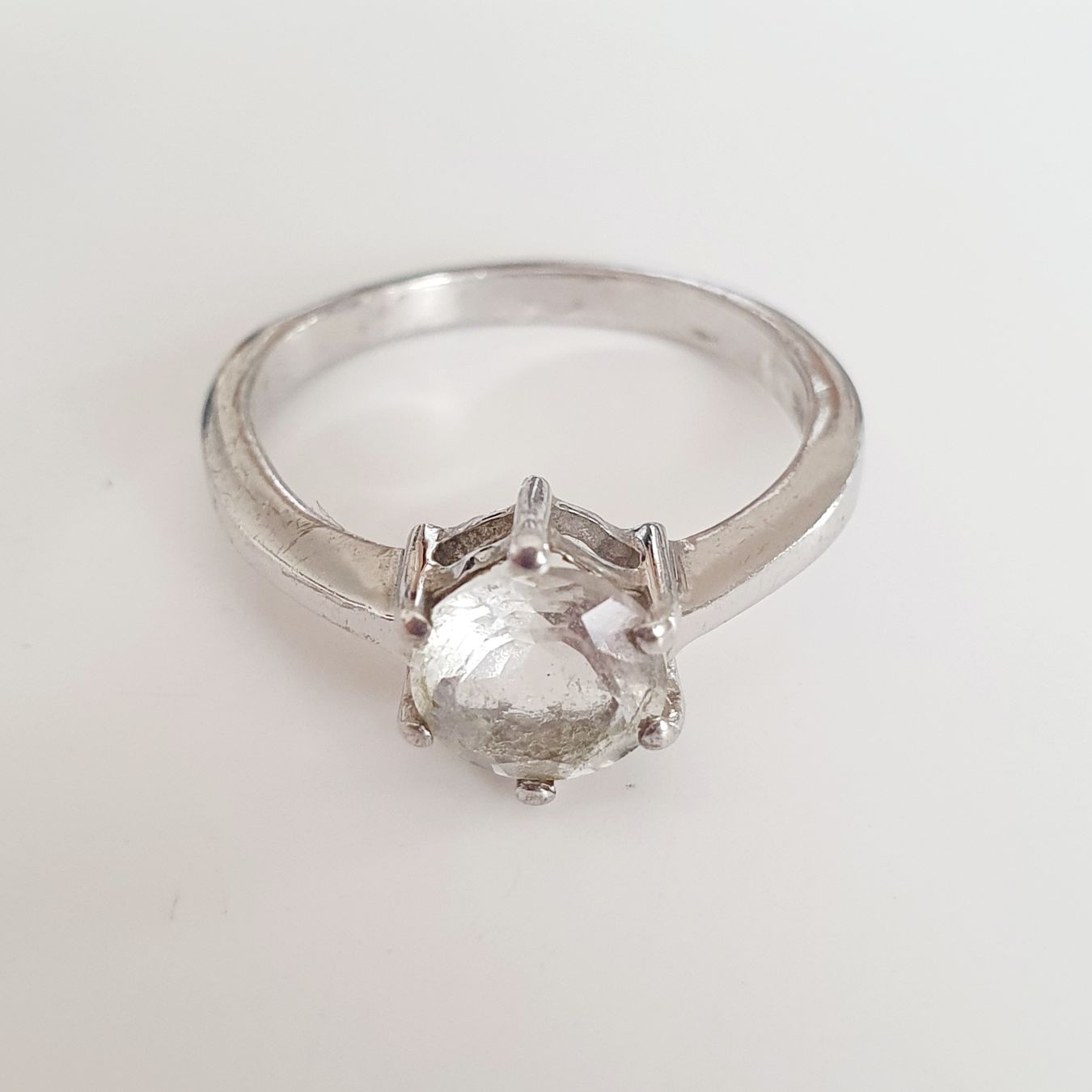 Ringe: Silber Ring, Damenring 925 mit ein Stein, Grösse 17.8mm – Gebraucht aus Kreuzlingen von Wunderkiste123 1
