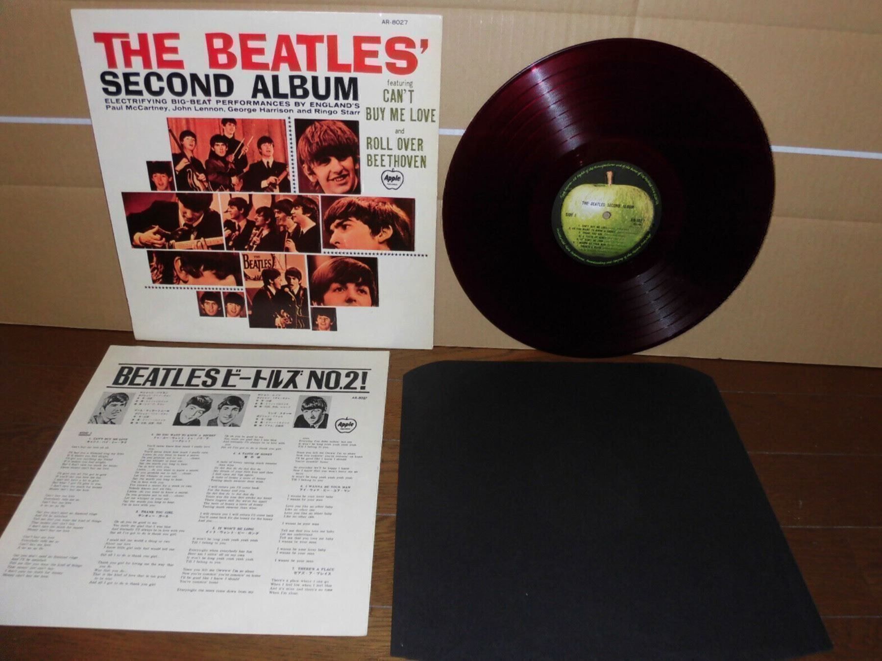 Vinyles: The Beatles' Second Album  AR-8027 – D'occasion à founex par cetrarese01