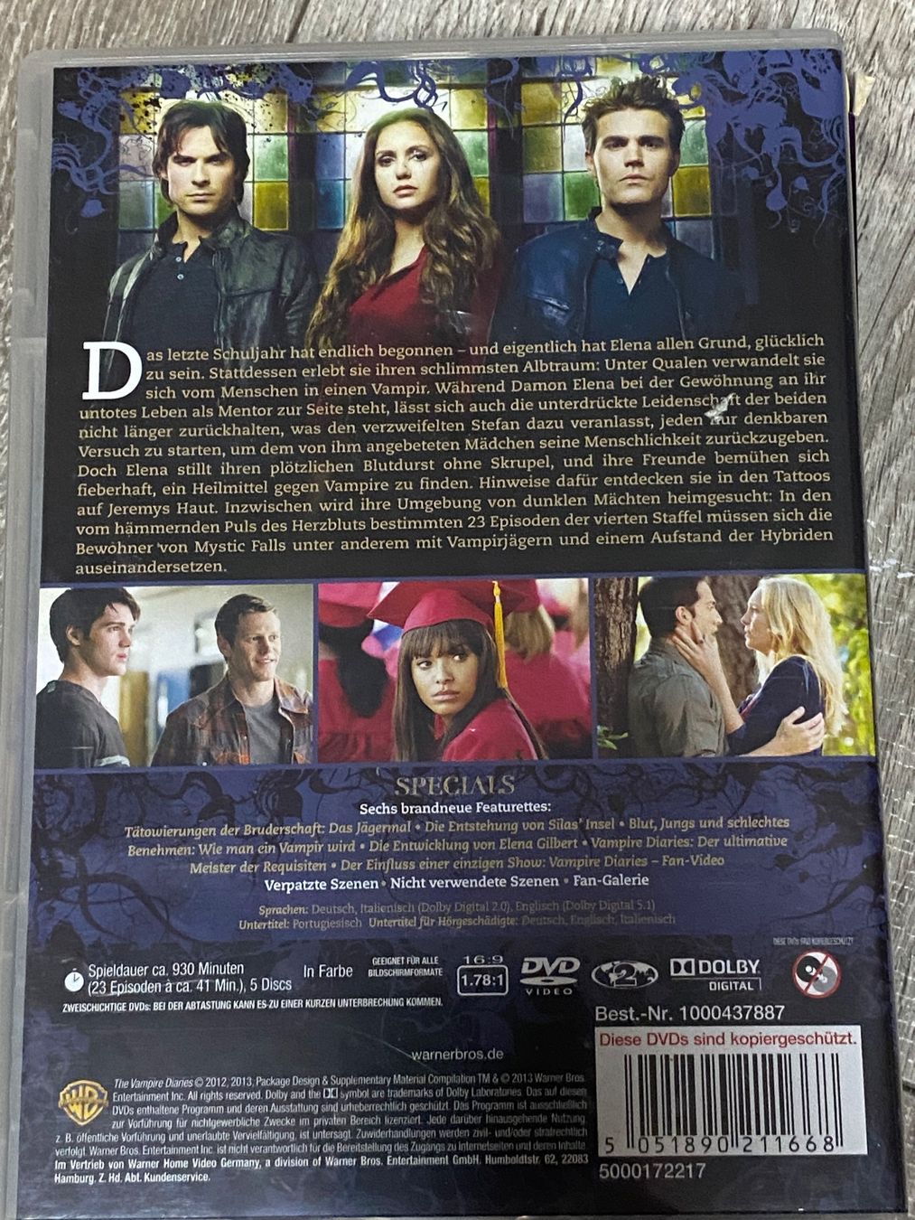 Tutti i DVDs: The Vampire Diaries 1, 2 & 4 – Usato da Muri b. Bern venduto da AdidasCollector 3