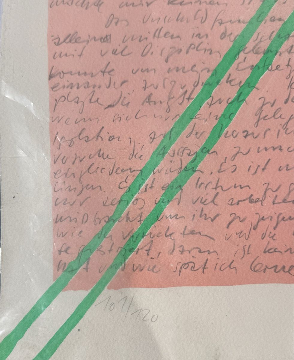 Arts picturaux & lithographies: Schang Hutter - Lithographie – D'occasion à Solothurn par NUVICO 5